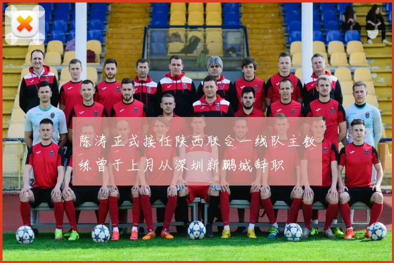 陈涛正式接任陕西联合一线队主教练曾于上月从深圳新鹏城辞职